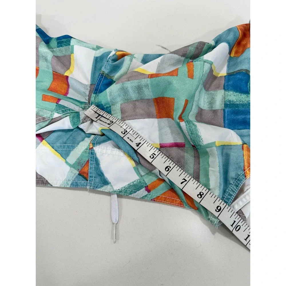 Body Glove Mens Board Shorts Size 32 Multicolor Geometric Abstract Swim Trunks